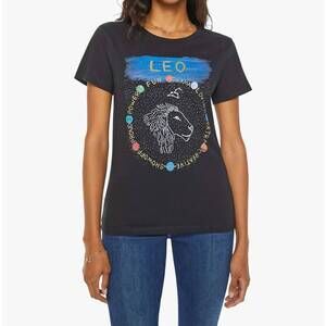 NEW UNFORTUNATE PORTRAIT leo women's t-shirt in black